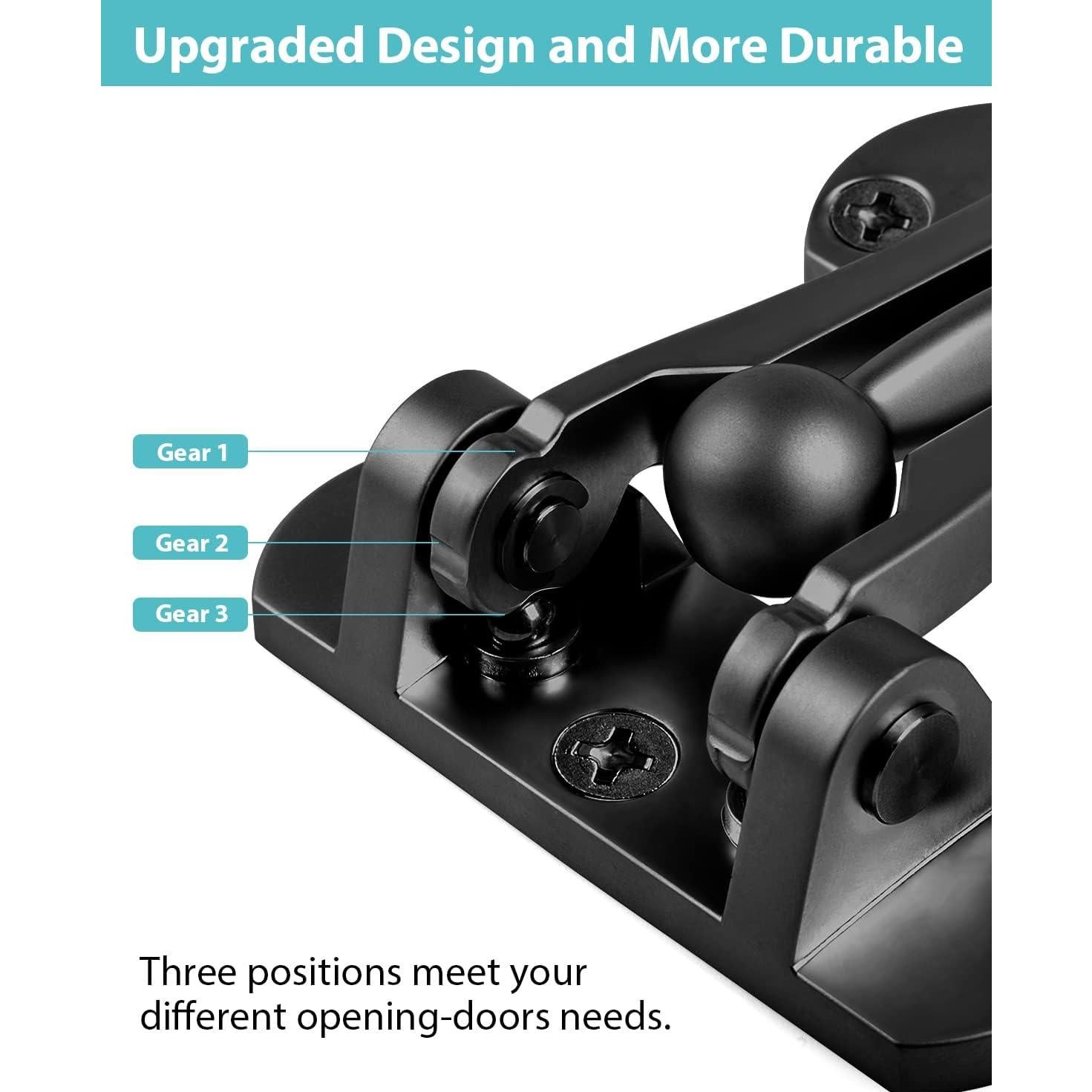 Cerradura de Barra Oscilante CRANACH Negra - Seguridad para Puertas