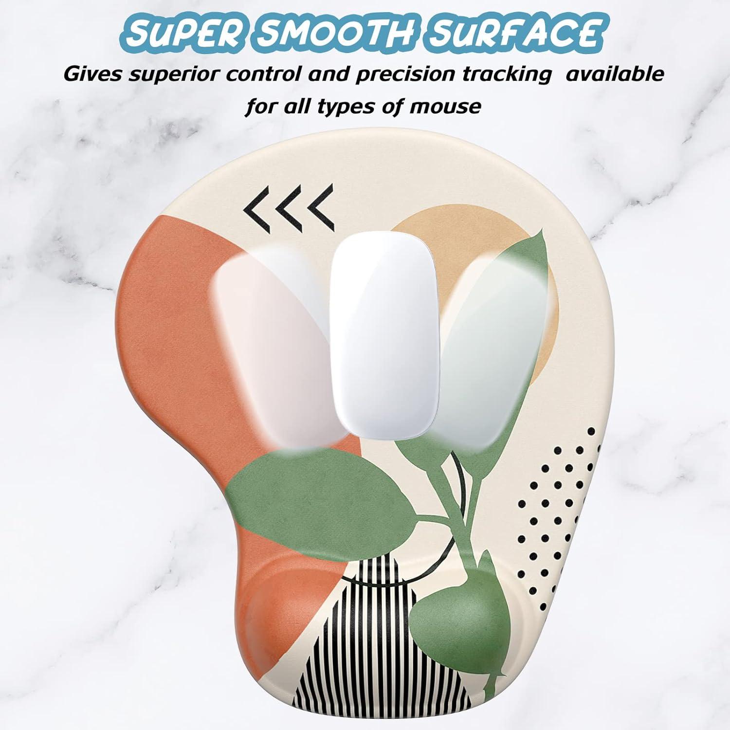 Alfombrilla de Ratón Ergonómica Hsurbtra con Soporte de Gel