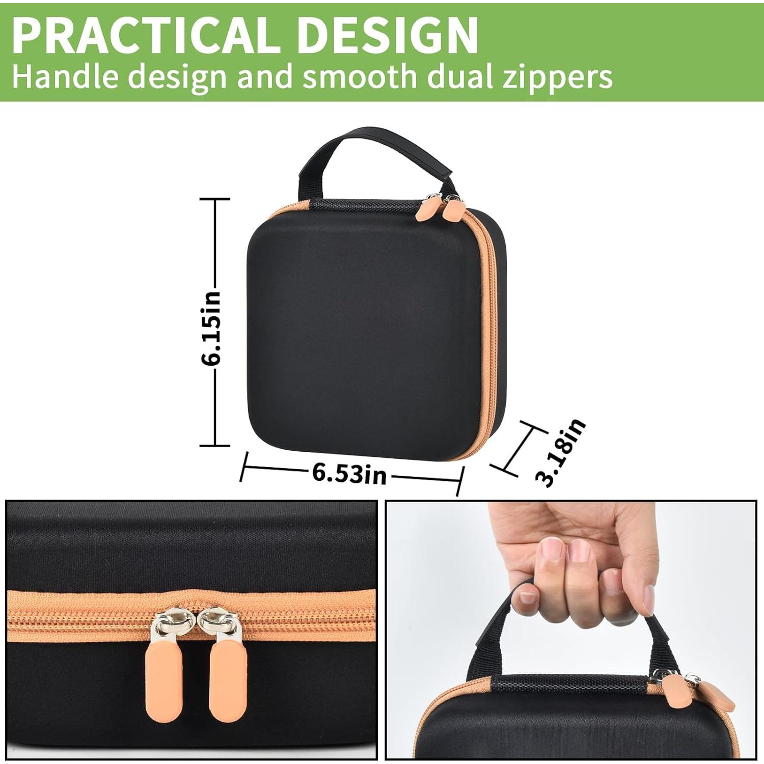 Funda ALKOO para Impresora de Etiquetas NIIMBOT B21/B1 - Negro