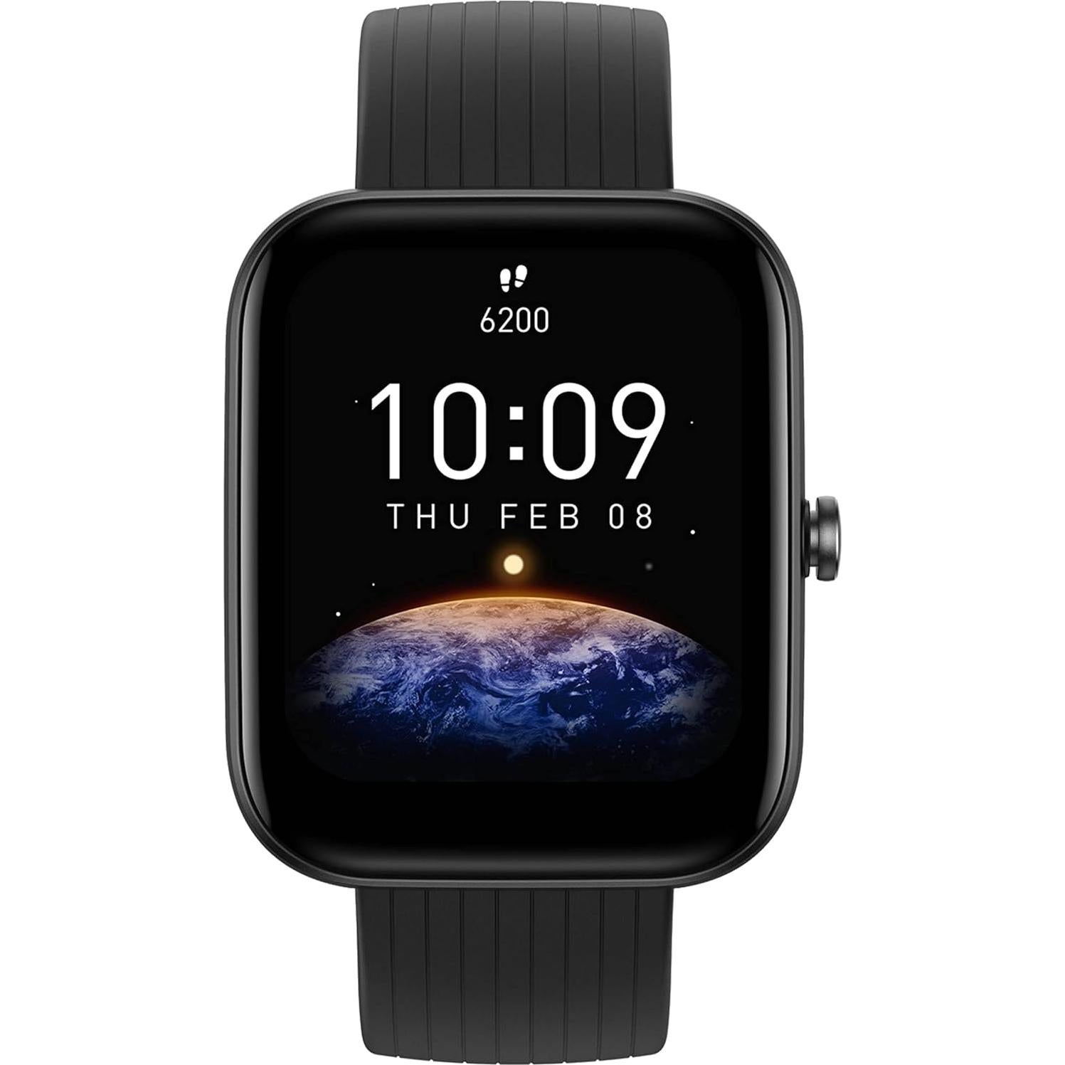 Reloj Inteligente Amazfit Bip 3 Negro 1.69" Pantalla Grande