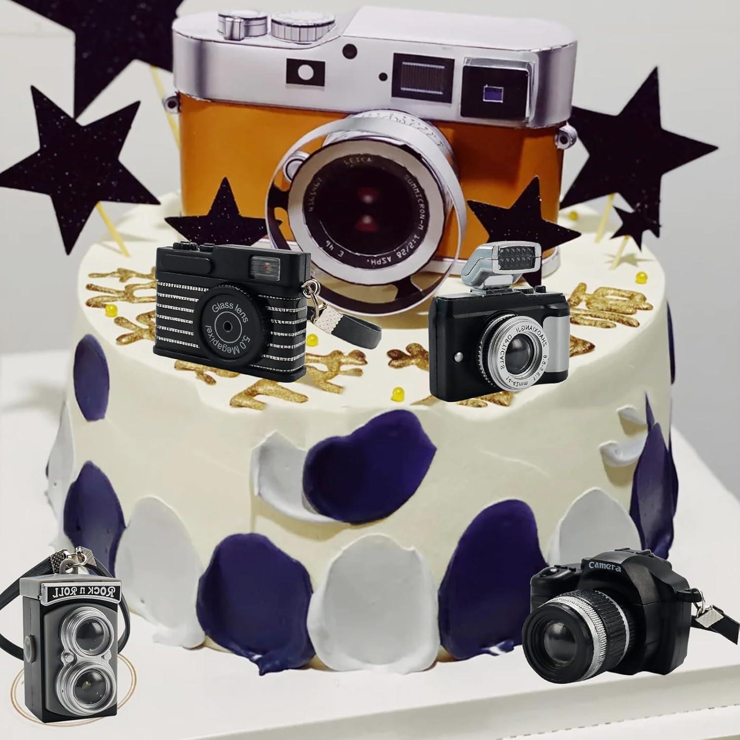 4 Mini Cámaras SLR en Escala 1:4 Bbiamsleep Accesorios