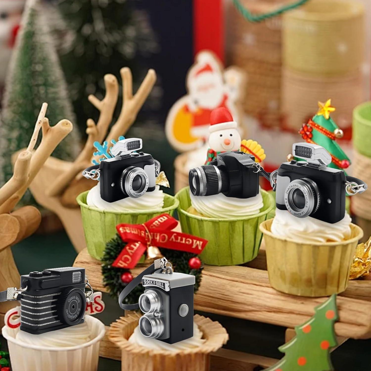 4 Mini Cámaras SLR en Escala 1:4 Bbiamsleep Accesorios