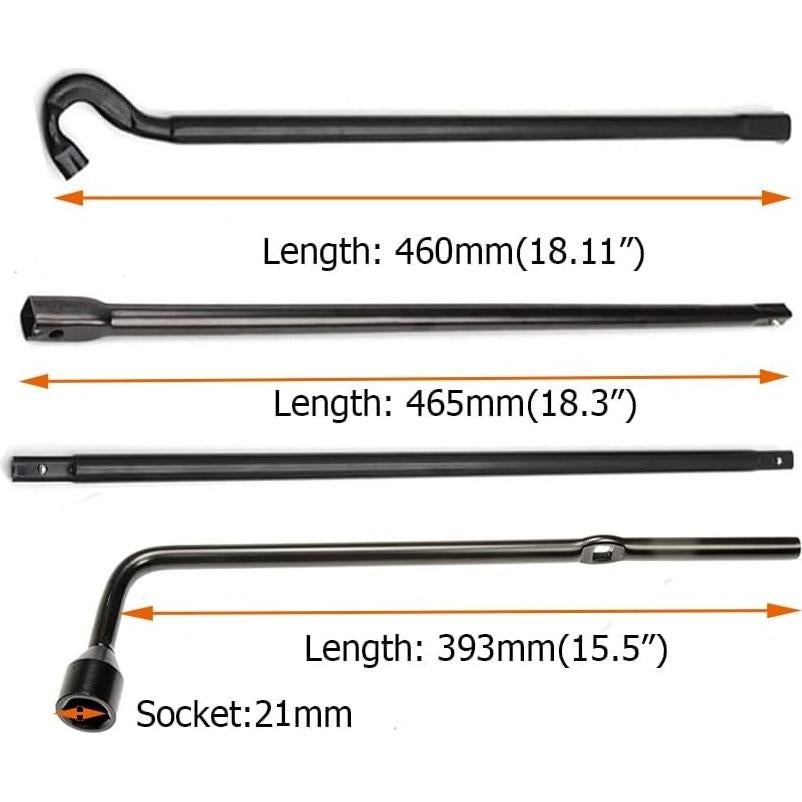 Kit de Herramientas para Neumático de Repuesto Dr.Roc Tundra 2007-2022