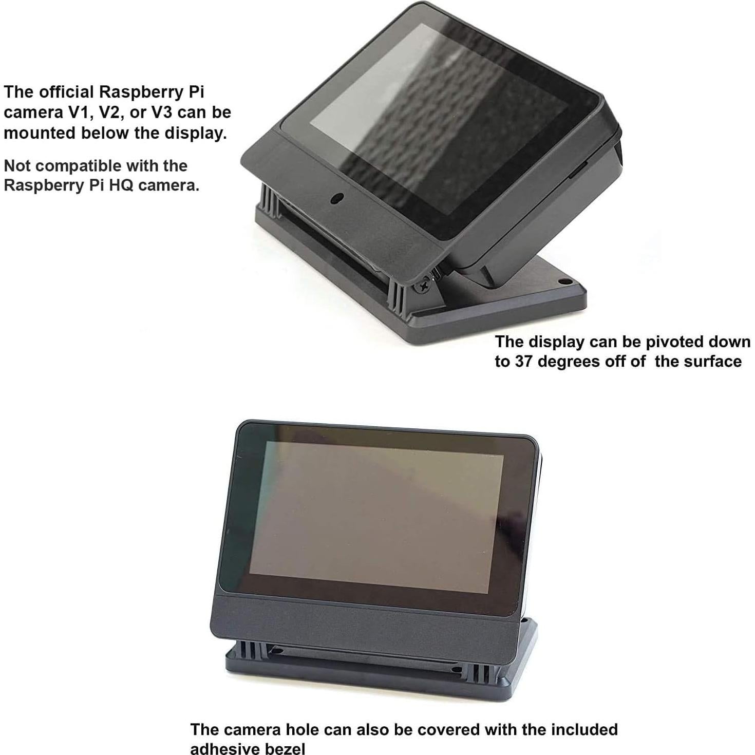 SmartiPi Touch Pro 2 para Raspberry Pi 4 y 5 - Acceso Micro SD