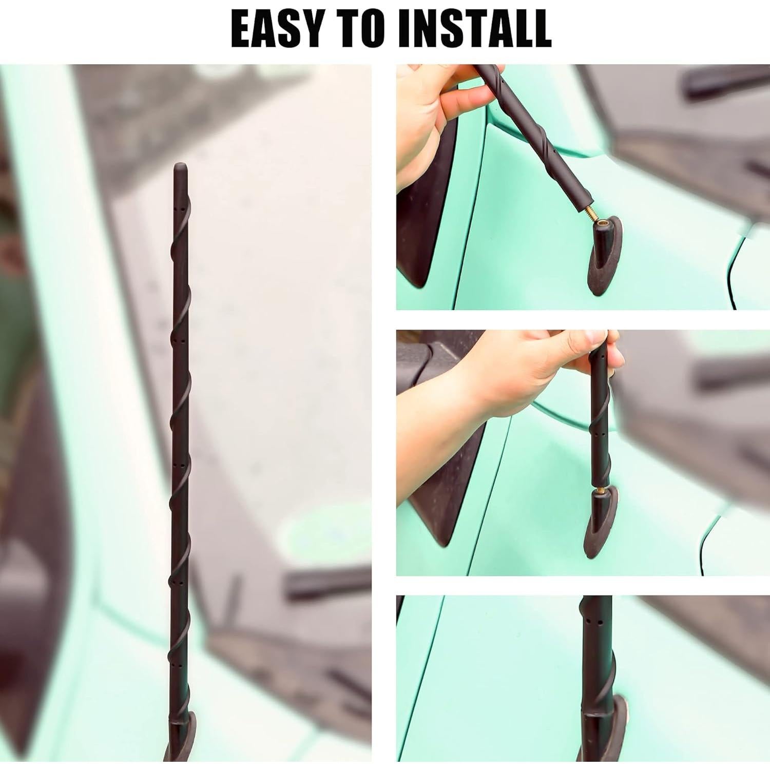 Antena de Coche KSaAuto 40 cm para Ford F150 F250 F350 Bronco