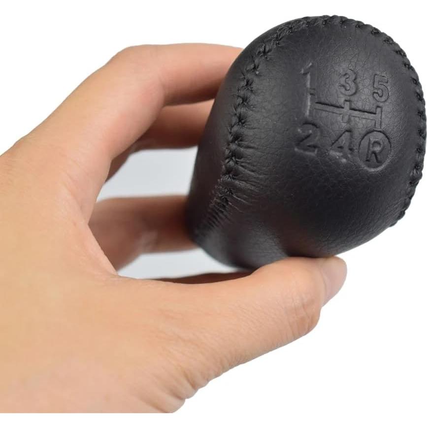 Perilla de Cambio de Marchas de Cuero AJHLJ para Toyota Hilux y Fortuner