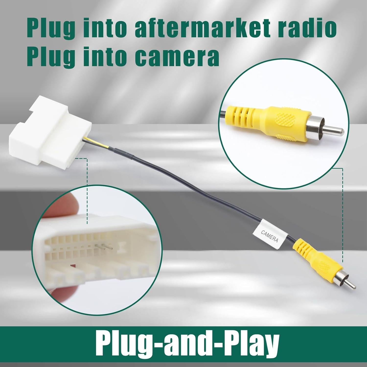 Arnés de Reemplazo YUXIVCNE para Cámara de Respaldo 2008-2020
