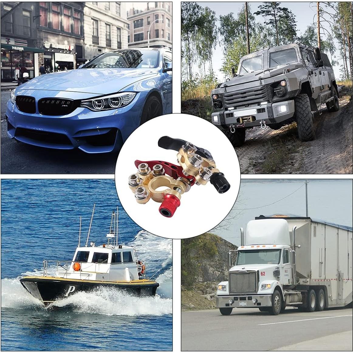 Conectores de Terminal de Batería Moly Magnolia 4 Vías SAE/JIS A