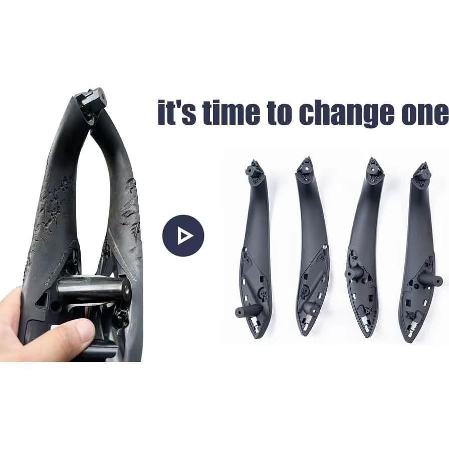 Kit de 4 Manijas de Puerta Interior iCarPro para BMW F30 F32