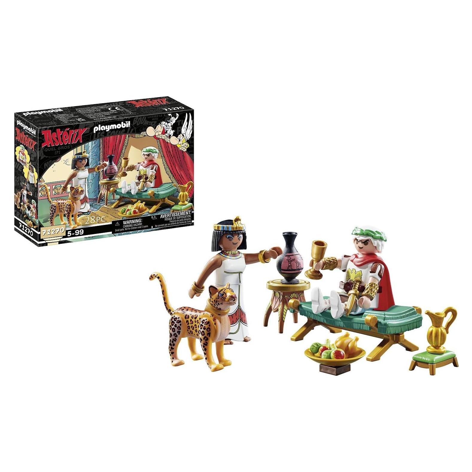 Playmobil 71270 Asterix César y Cleopatra - Set de Juego 28 Piezas