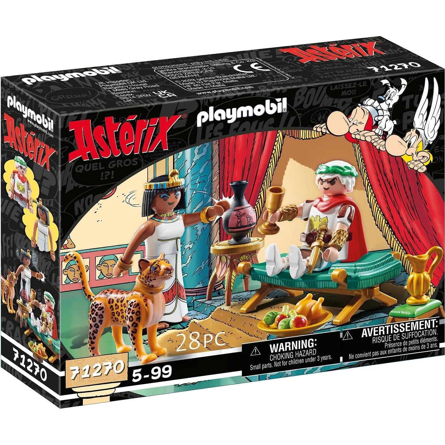Playmobil 71270 Asterix César y Cleopatra - Set de Juego 28 Piezas