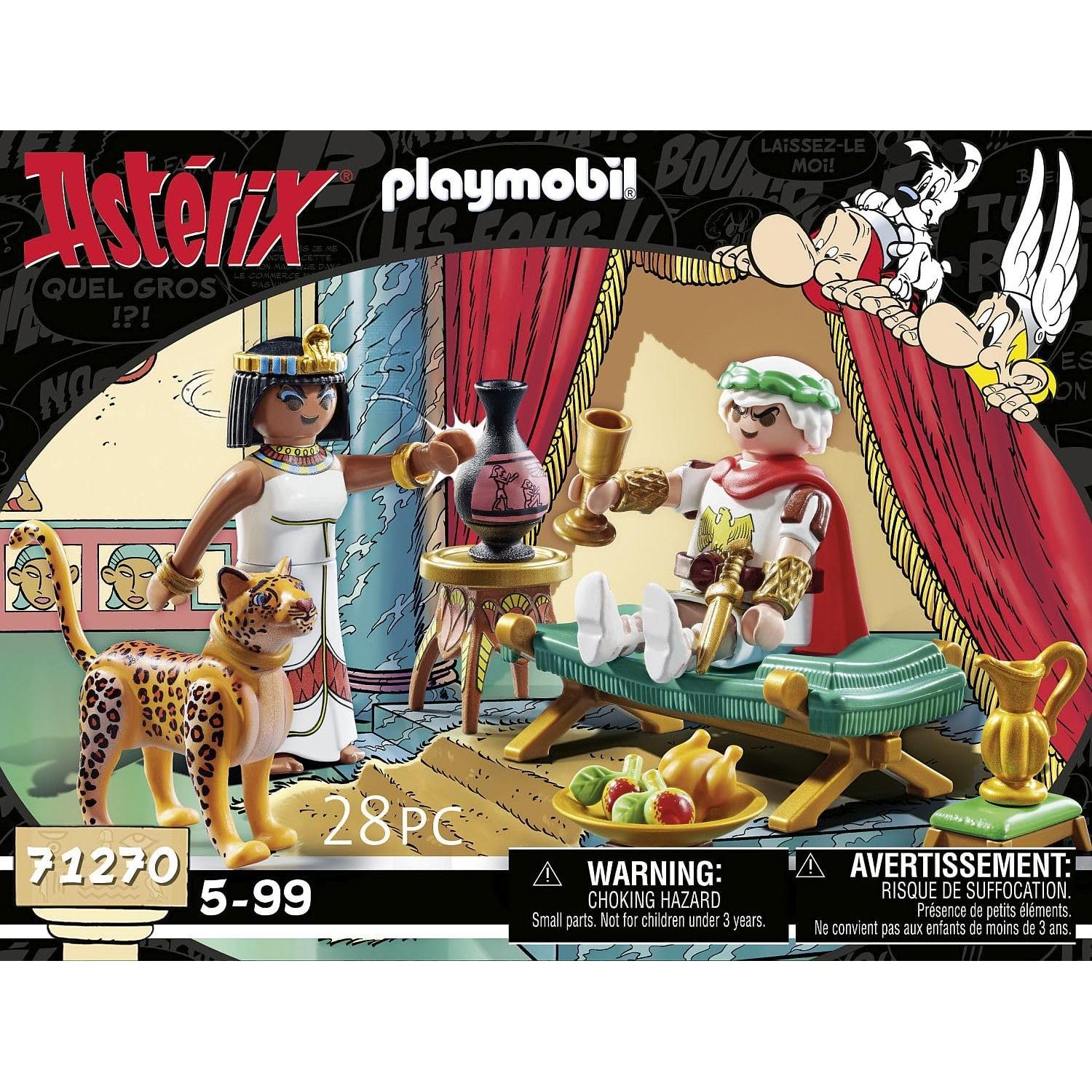 Playmobil 71270 Asterix César y Cleopatra - Set de Juego 28 Piezas