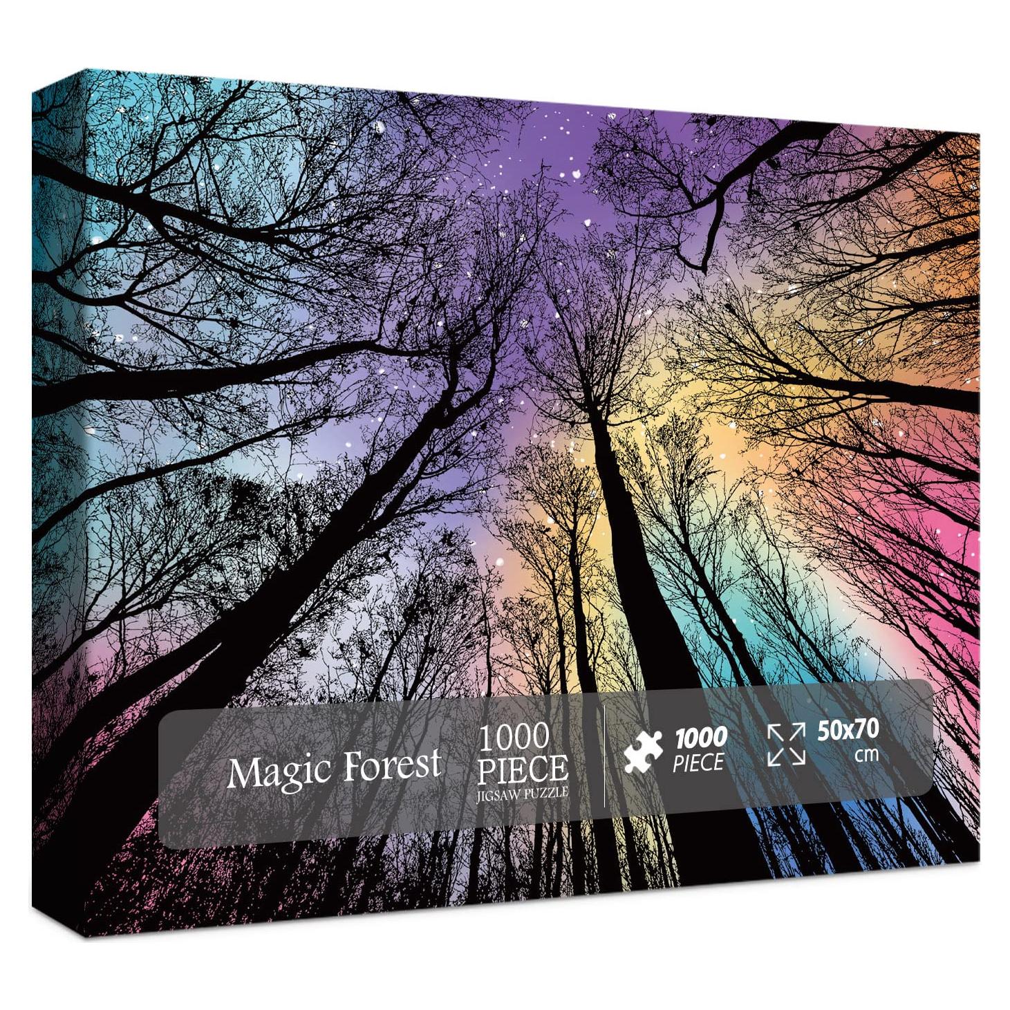 Rompecabezas 1000 Piezas BBOLDIN Bosque Mágico Adultos