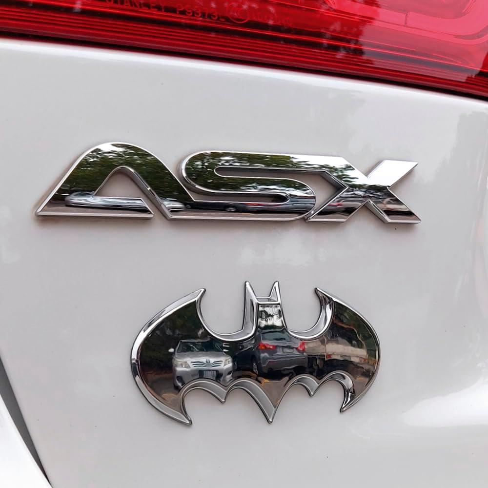 Emblema de Auto Fan Emblems Batman Batwing 3D Cromo 9.5x4.6cm