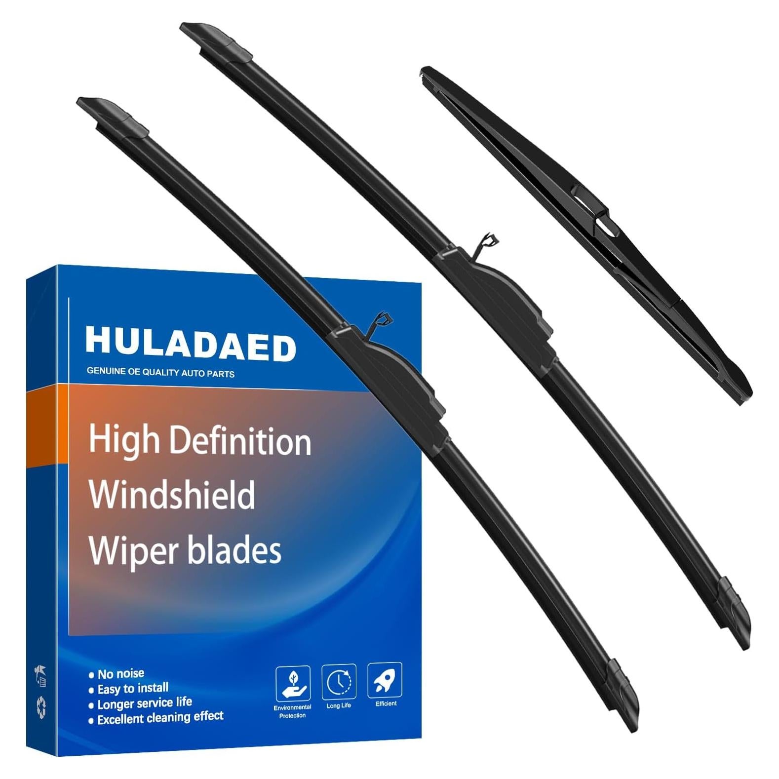 Limpiaparabrisas HULADAED para Fiat 500 2012-2019 24"+14"+11"