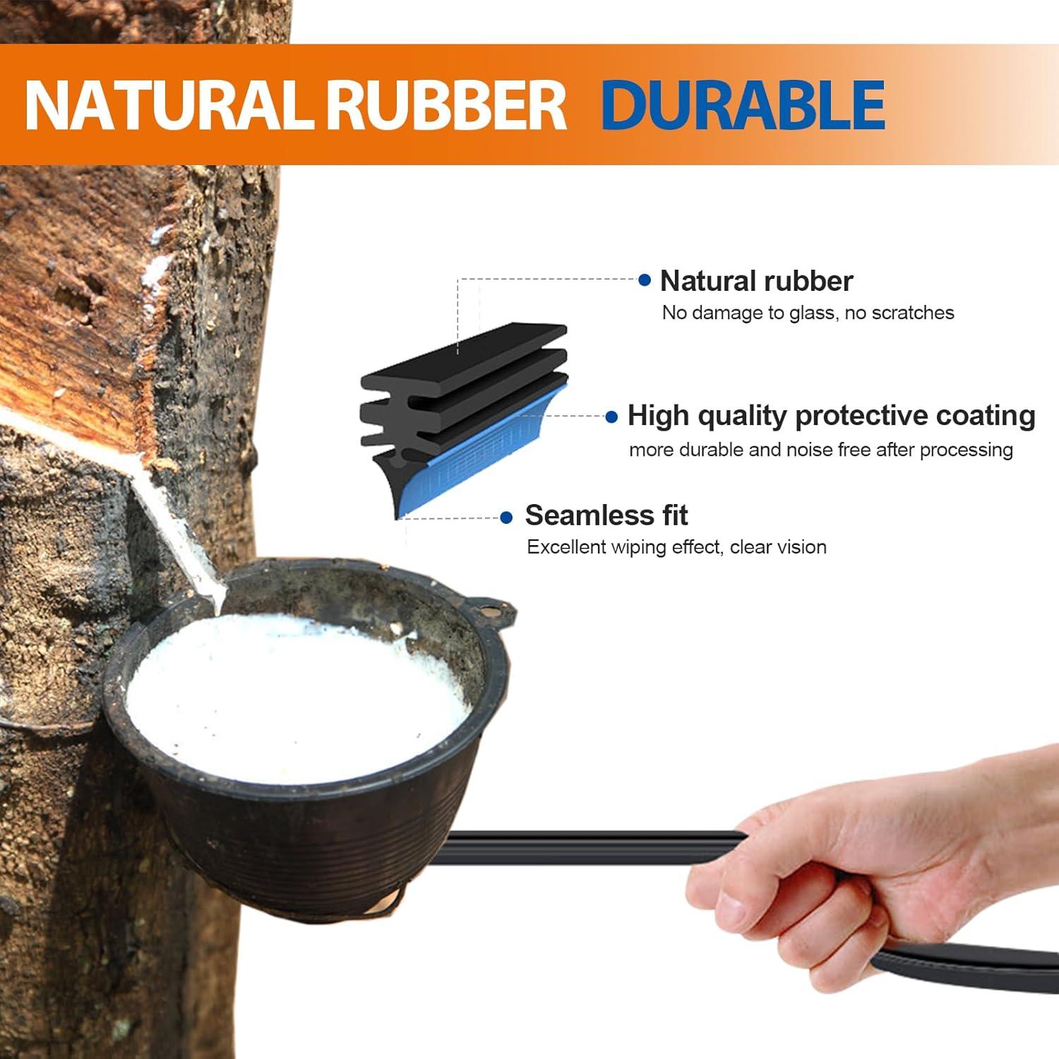 Limpiaparabrisas HULADAED para Fiat 500 2012-2019 24"+14"+11"