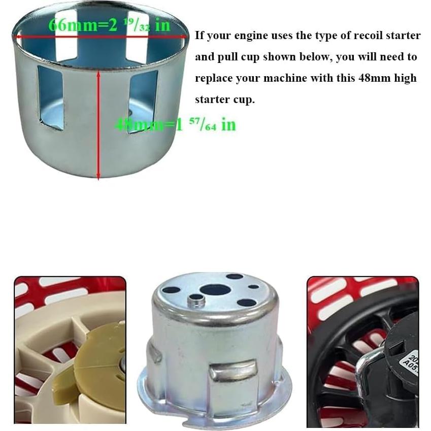 Arrancador por Tirón YAMAKATO para Motores Honda GX120 GX160