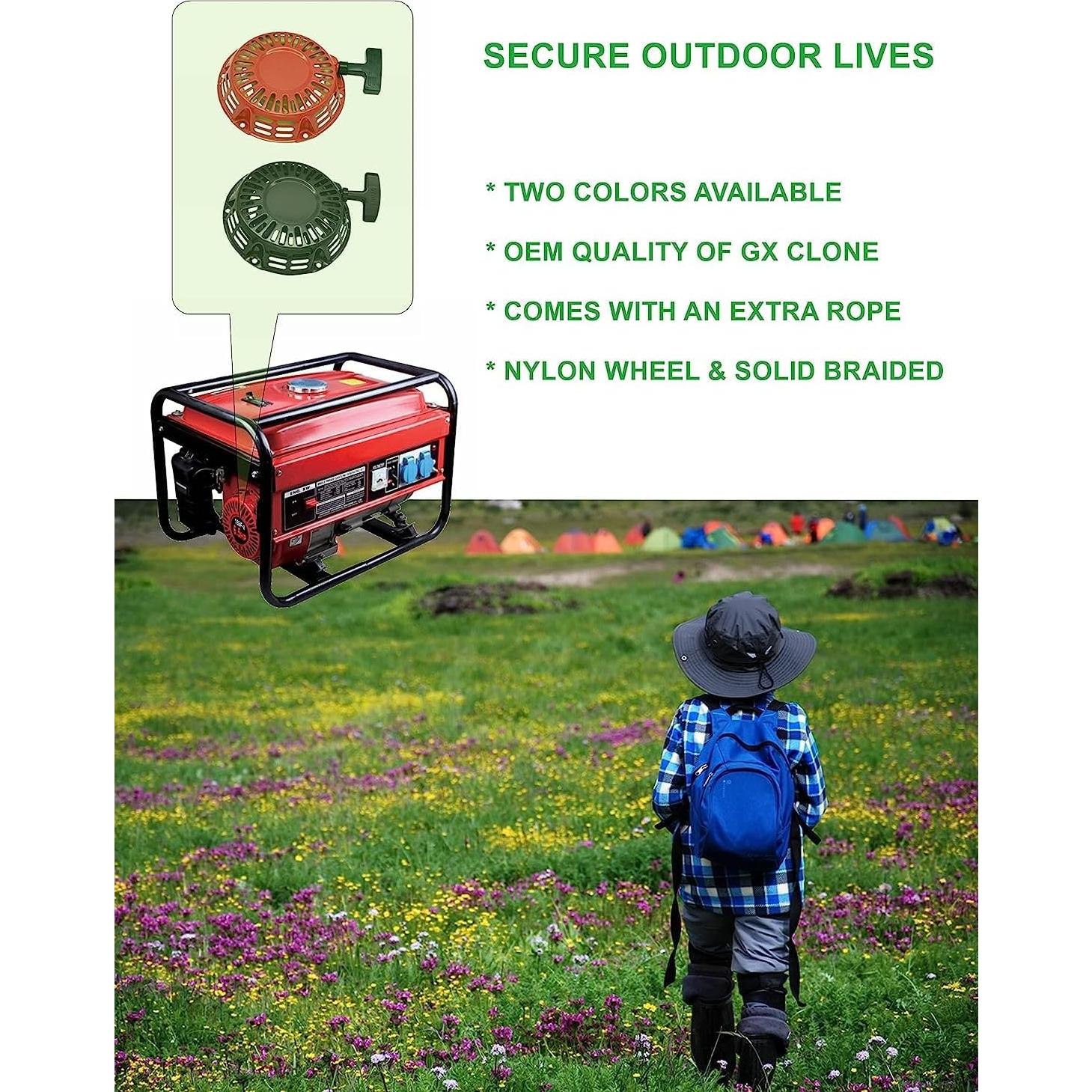 Arrancador por Tirón YAMAKATO para Motores Honda GX120 GX160