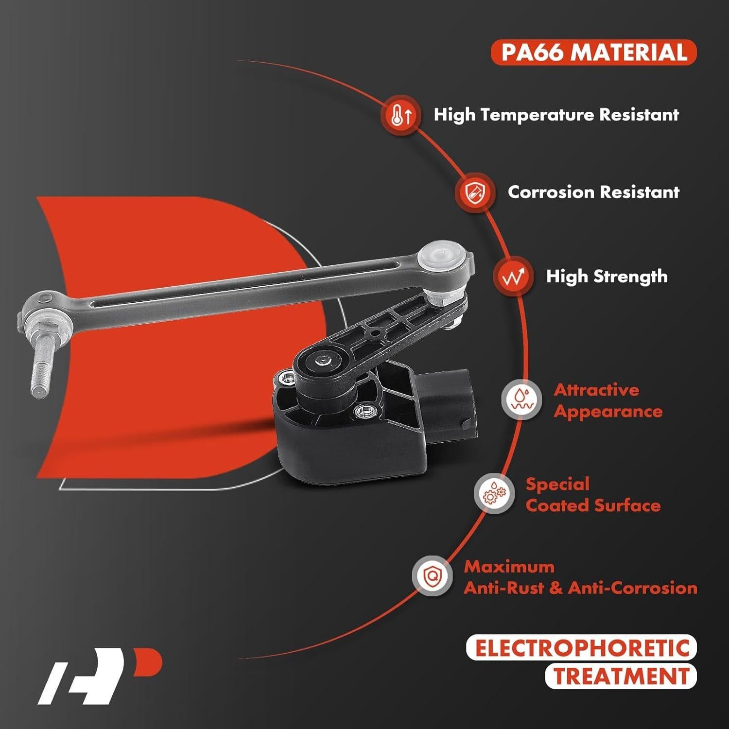 Sensor de Nivel de Altura A-Premium para Volkswagen Phaeton 2004-2006