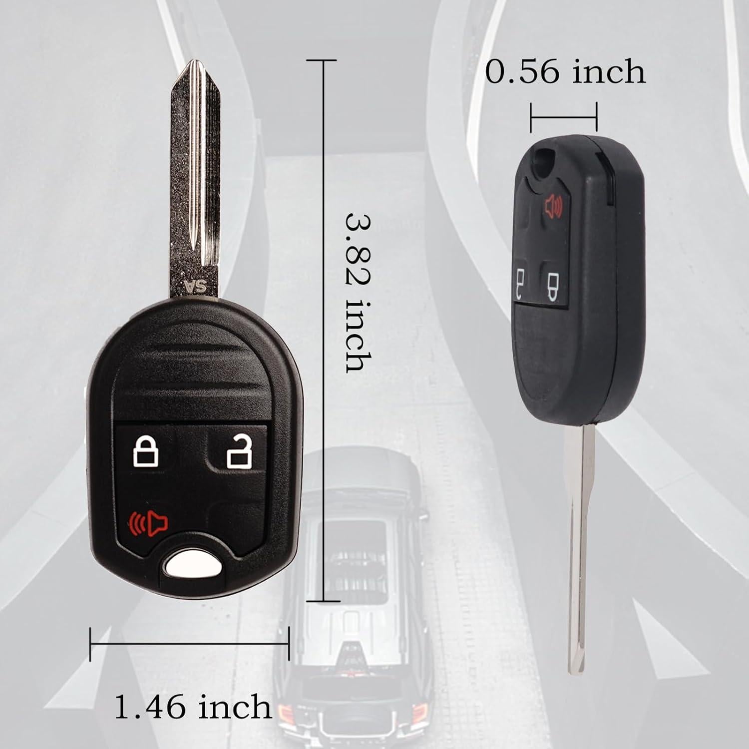 Control Remoto Llavero Ford CWTWB1U793 3 Botones Compatible