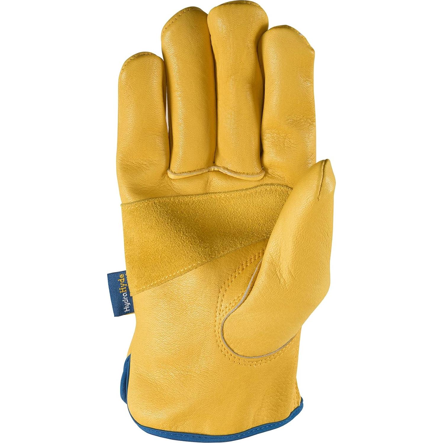 Guantes de Trabajo Wells Lamont 1164M Cuero HydraHyde Medianos