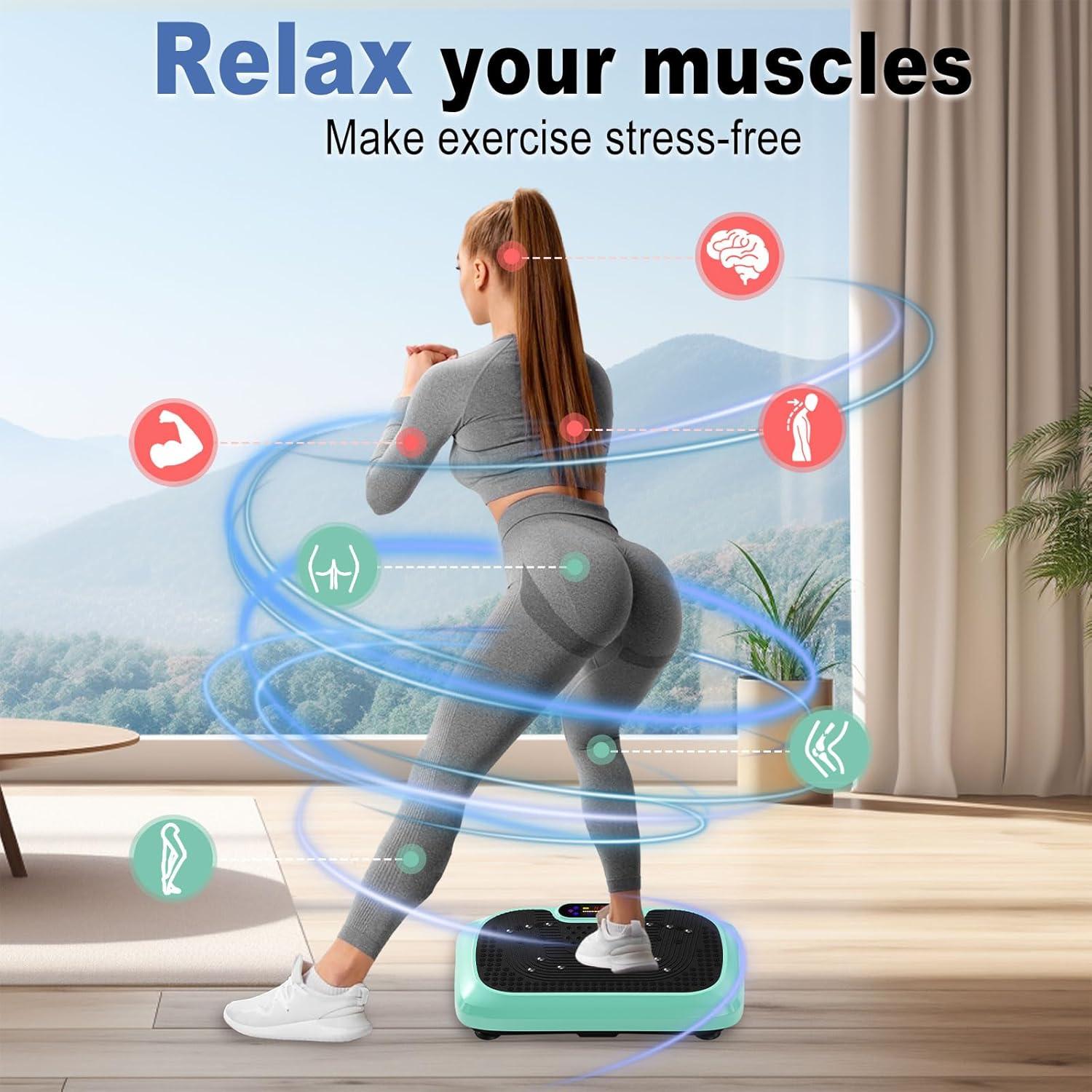 Plataforma de Vibración HOTWAVE SZJ001 para Fitness y Tonificación