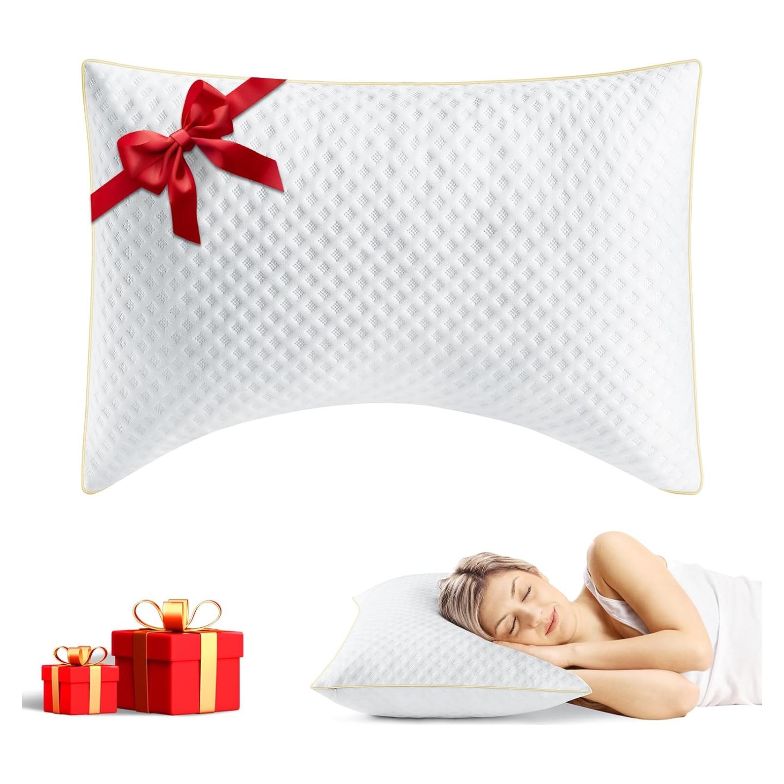 Almohada Ergonomica Sofslee Estándar Espuma Viscoelástica Ajustable
