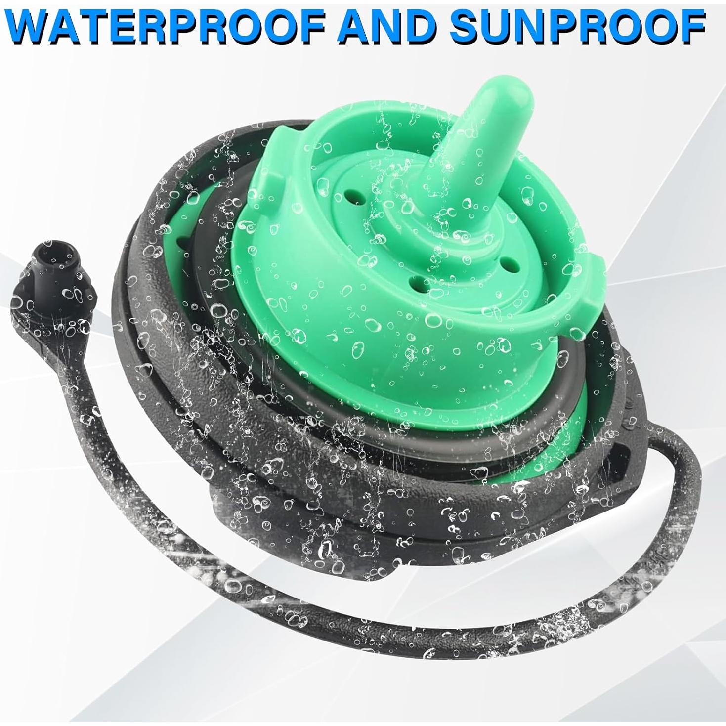 Tapa de combustible NIULPFZTK 3C0201550N para VW CC, Eos, Passat, Tiguan