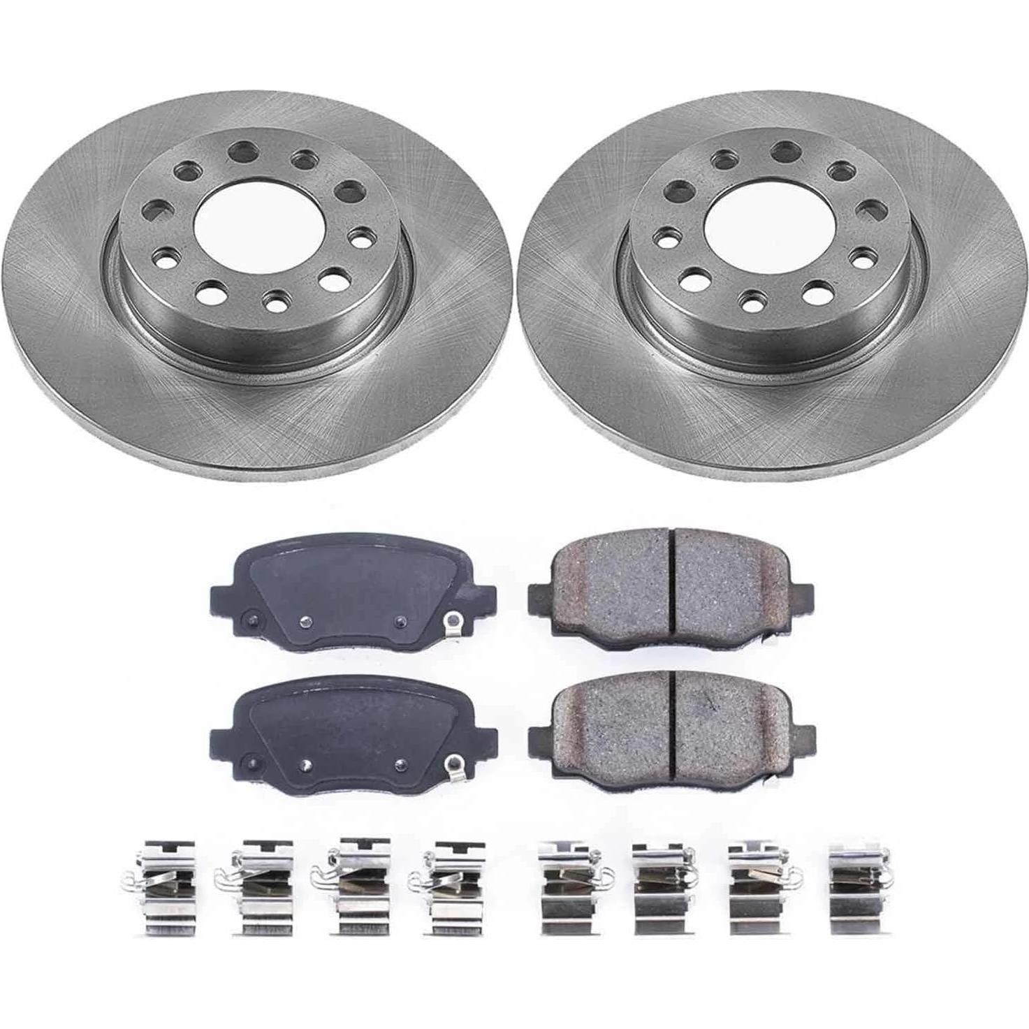 Kit de Freno Power Stop KOE7301 Trasero Cerámico Fiat Jeep