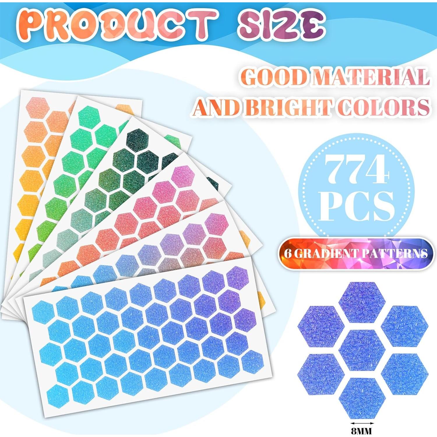 18 Etiquetas Sensoriales Anti Estrés Gersoniel Fresh Style