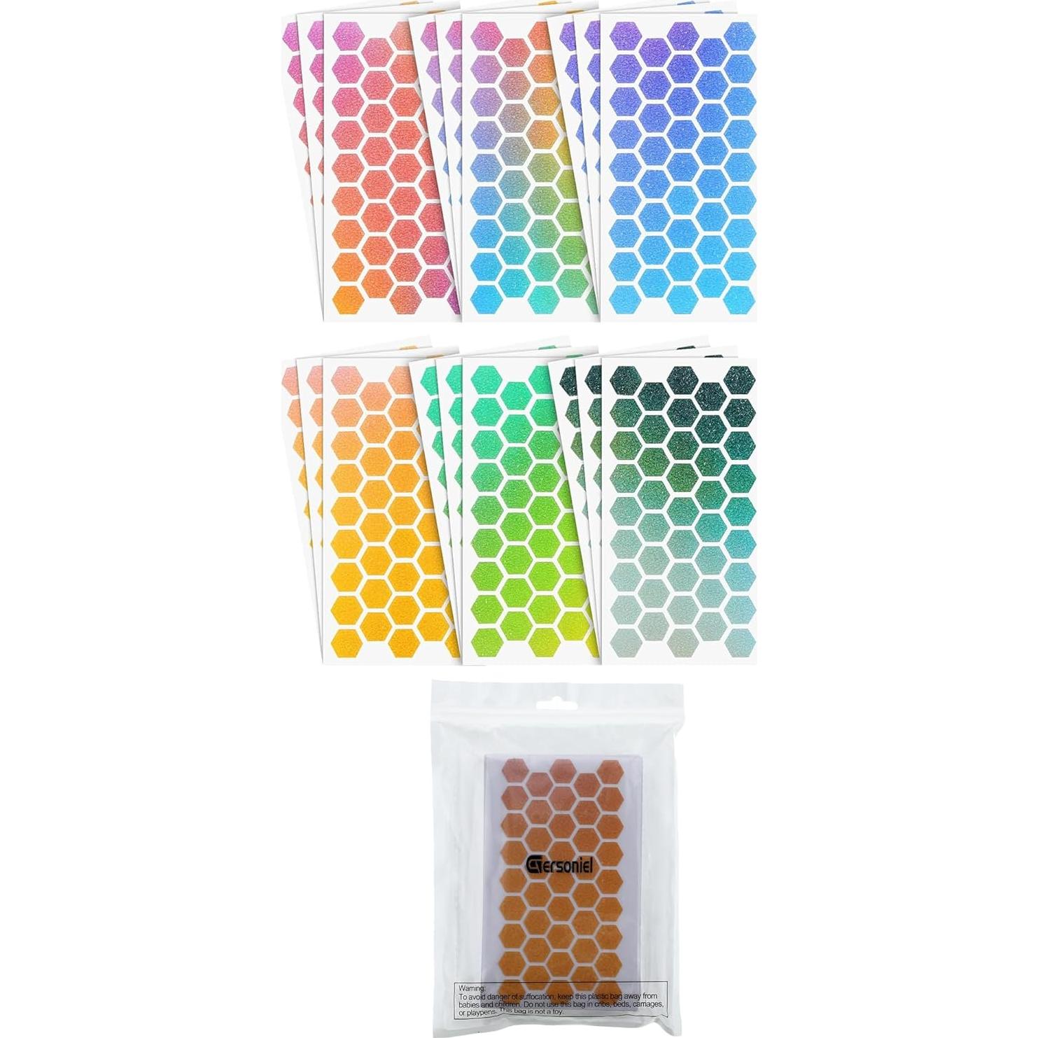 18 Etiquetas Sensoriales Anti Estrés Gersoniel Fresh Style