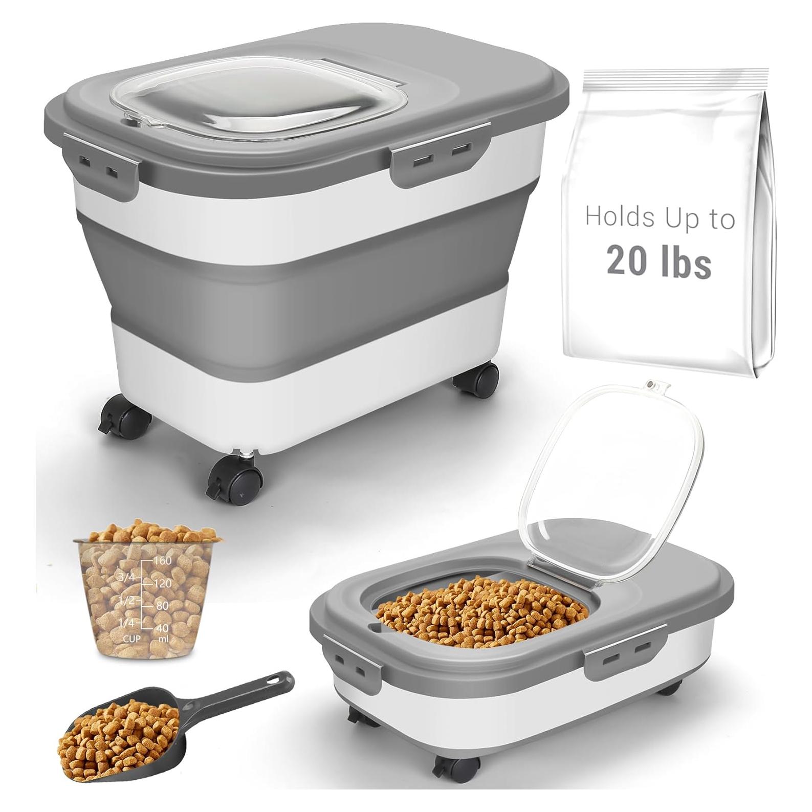 Contenedor de Almacenamiento de Comida para Mascotas SSAWcasa 9 Kg