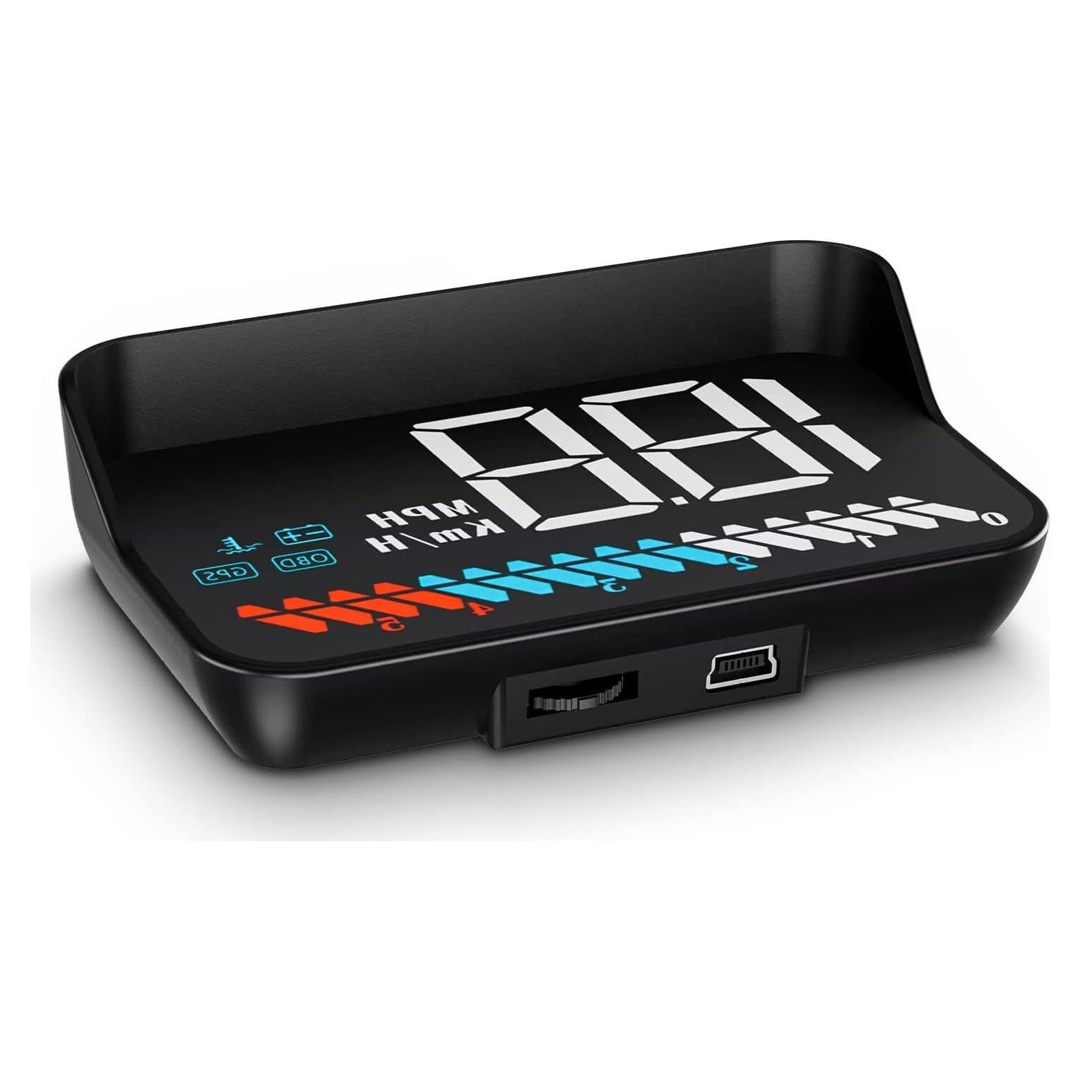 Car HUD Display Wiiyii M7, Medidor OBD/GPS, Velocidad y Más