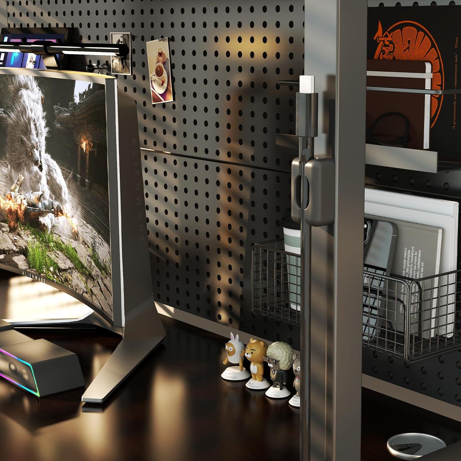 Clips Magnéticos para Cables Plalely, 5 Piezas Negro