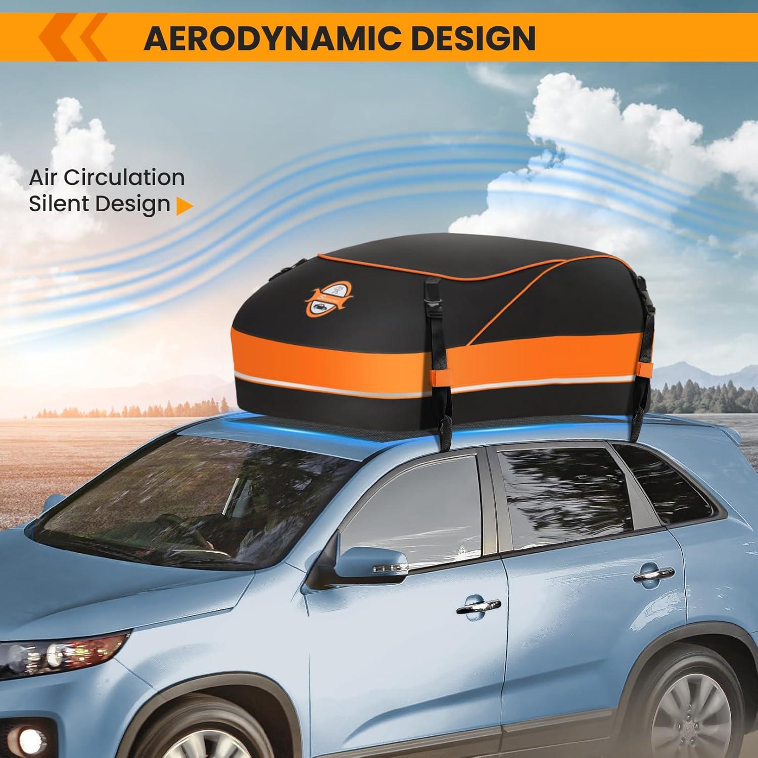 Transportador de Carga en Techo Sailnovo 15 Pies Cúbicos Impermeable