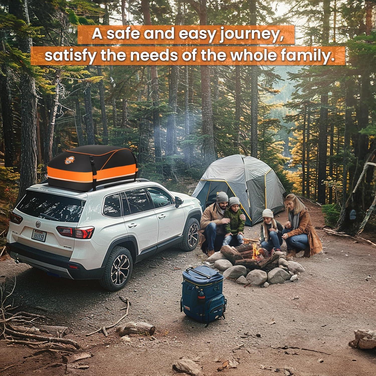 Transportador de Carga en Techo Sailnovo 15 Pies Cúbicos Impermeable