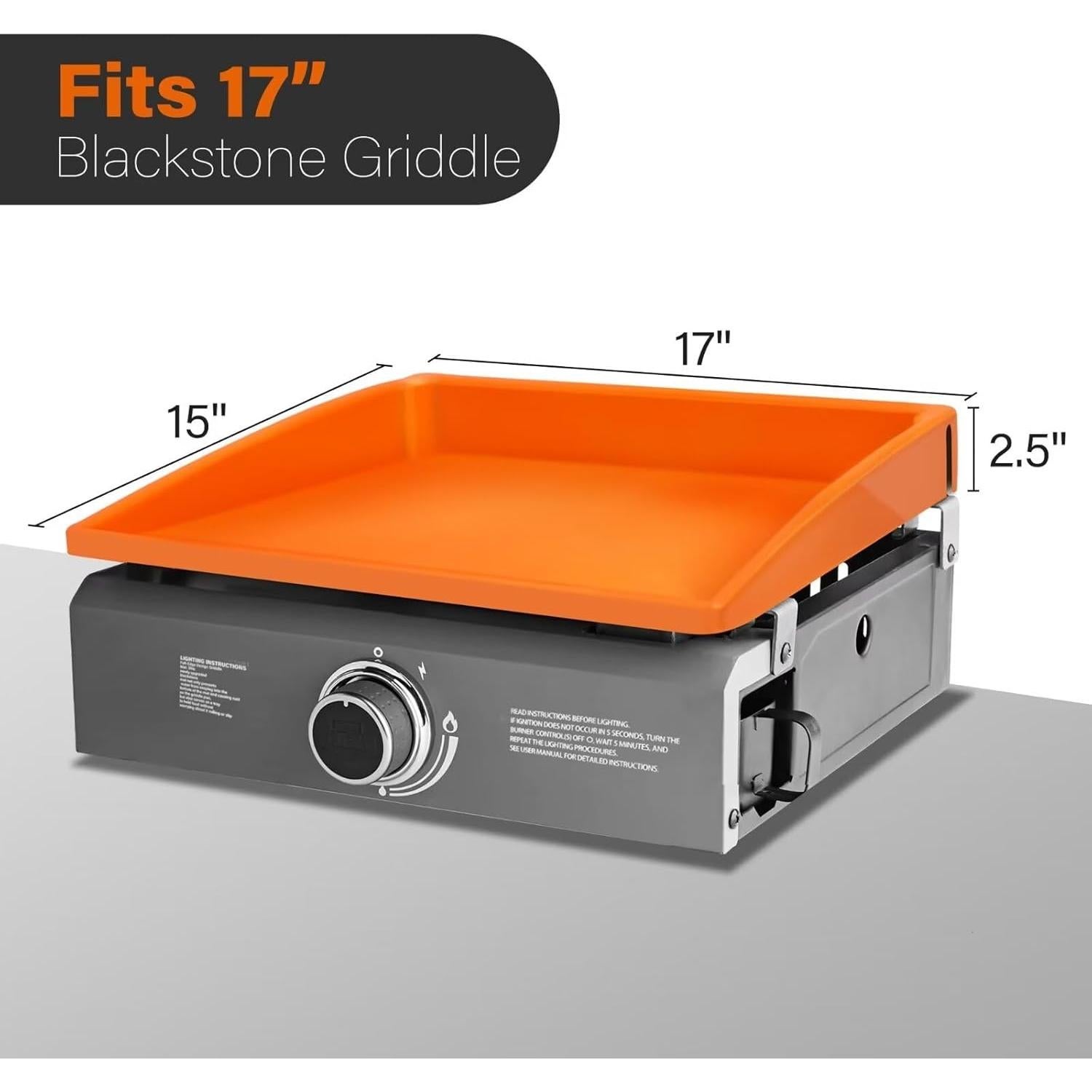 Tapete Protector de Silicona LotFancy 17" para Plancha Blackstone