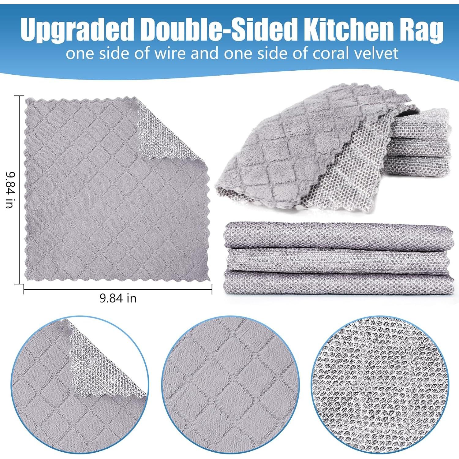 Paños de Limpieza Doble Cara Veluvonas 3pcs 25x25cm