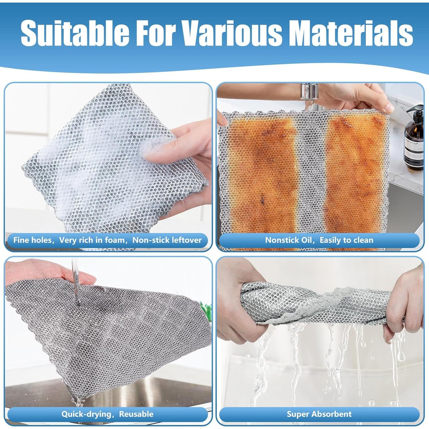 Paños de Limpieza Doble Cara Veluvonas 3pcs 25x25cm