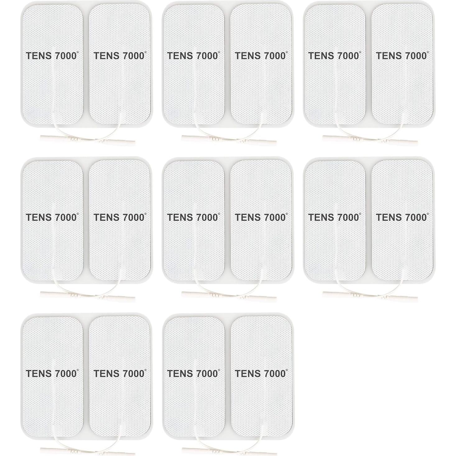 Almohadillas TENS 7000 de Reemplazo - Paquete de 16 Unidades