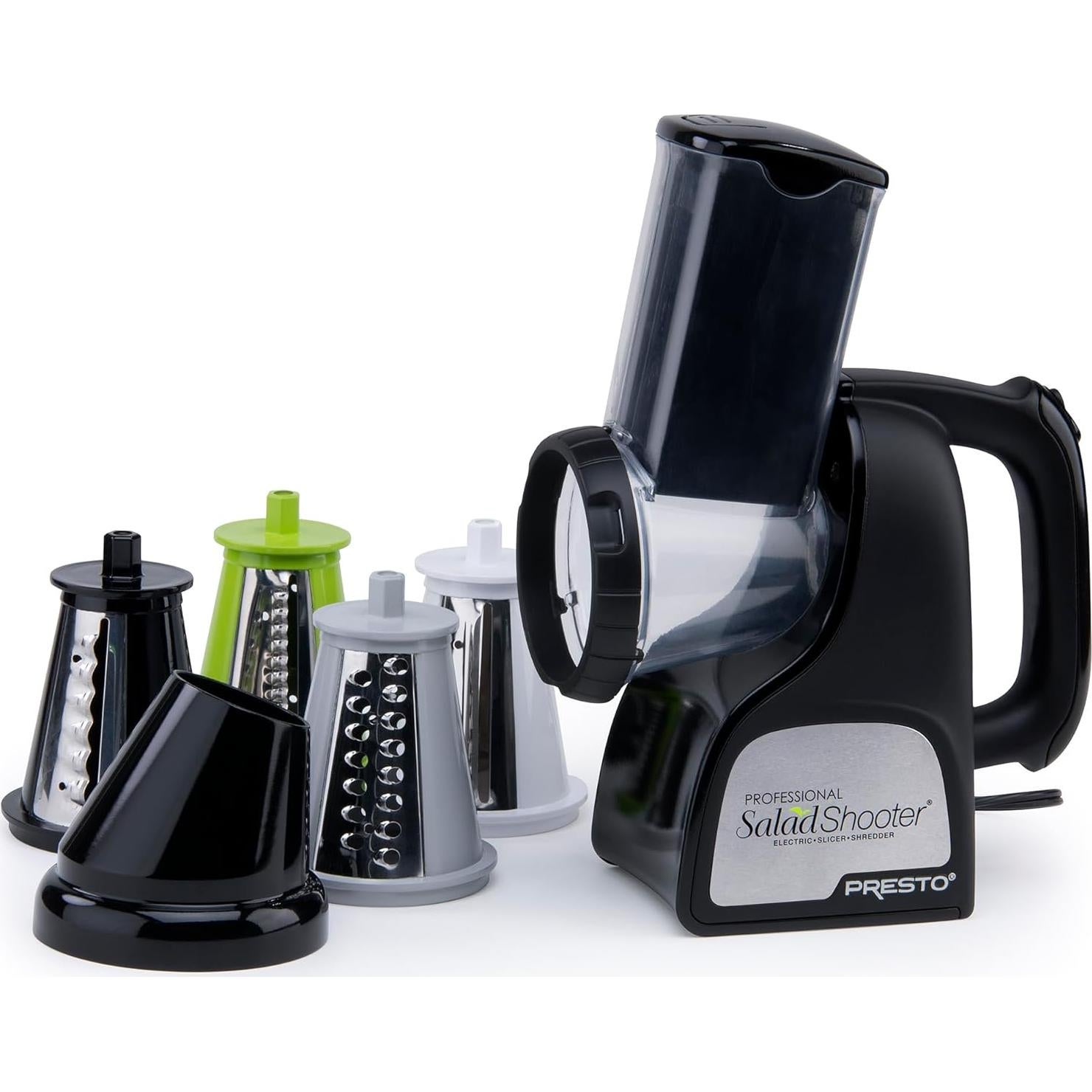 Cortadora Ralladora Eléctrica Presto Professional SaladShooter