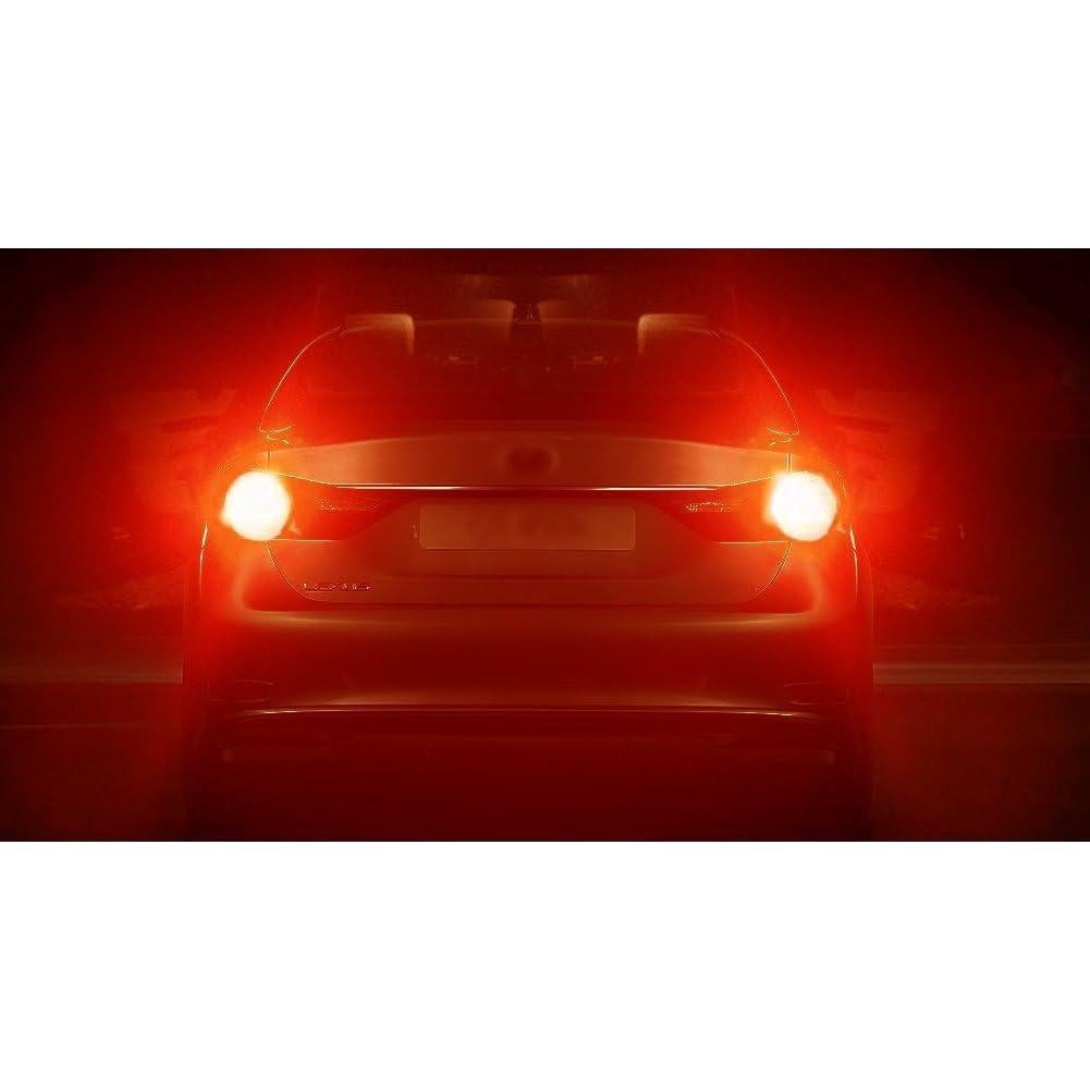 Bombillas LED iBrightstar 1157 Rojo Brillante 2 Piezas