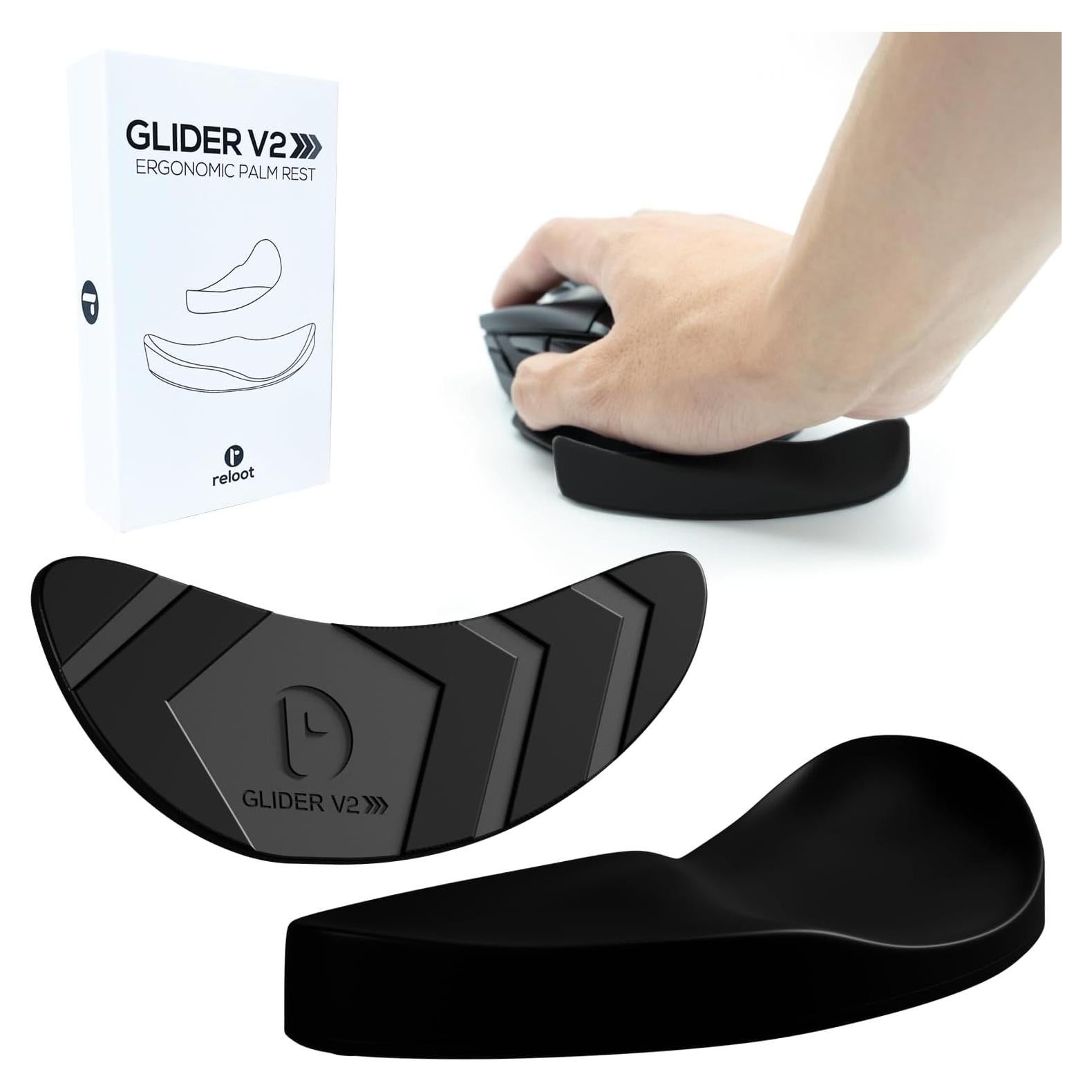 Reposamuñecas Ergonómico Deslizante Reloot Glider v2 Negro