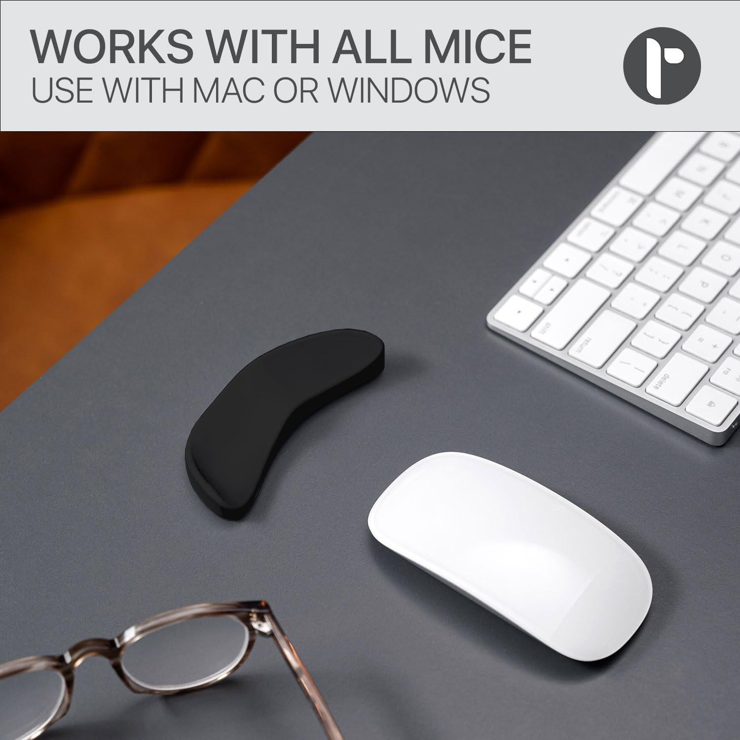 Reposamuñecas Ergonómico Deslizante Reloot Glider v2 Negro