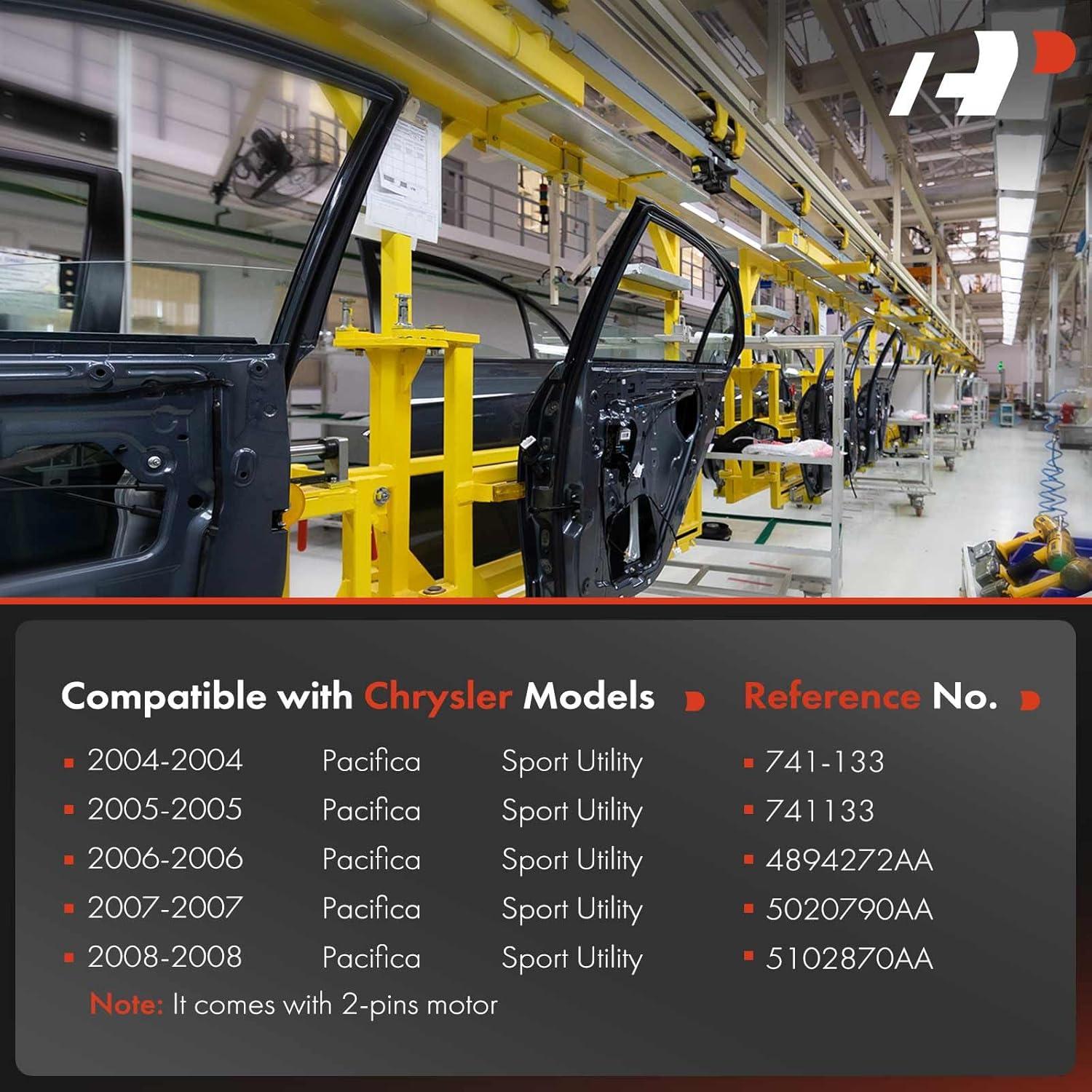 Regulador de Ventana Eléctrico A-Premium Chrysler Pacifica 2004-2008