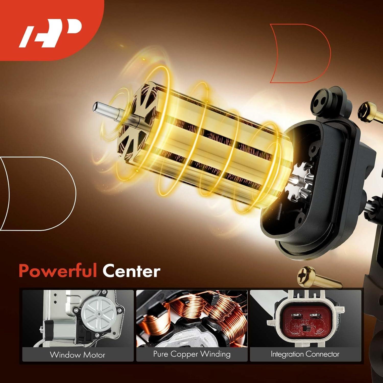 Regulador de Ventana Eléctrico A-Premium Chrysler Pacifica 2004-2008