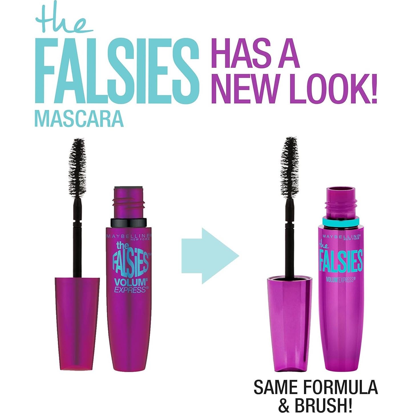 Máscara de Pestañas Volum' Express Maybelline 7.39 ml Negro Marrón