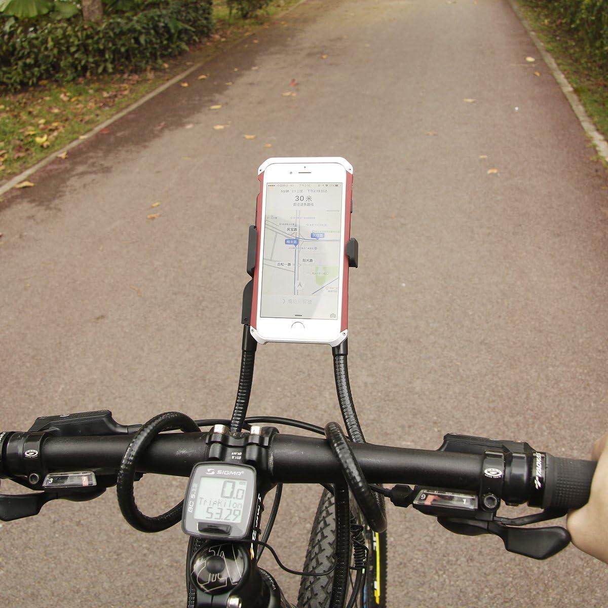 Soporte Flexible para Teléfono B-Land, Negro, 360° Ajustable