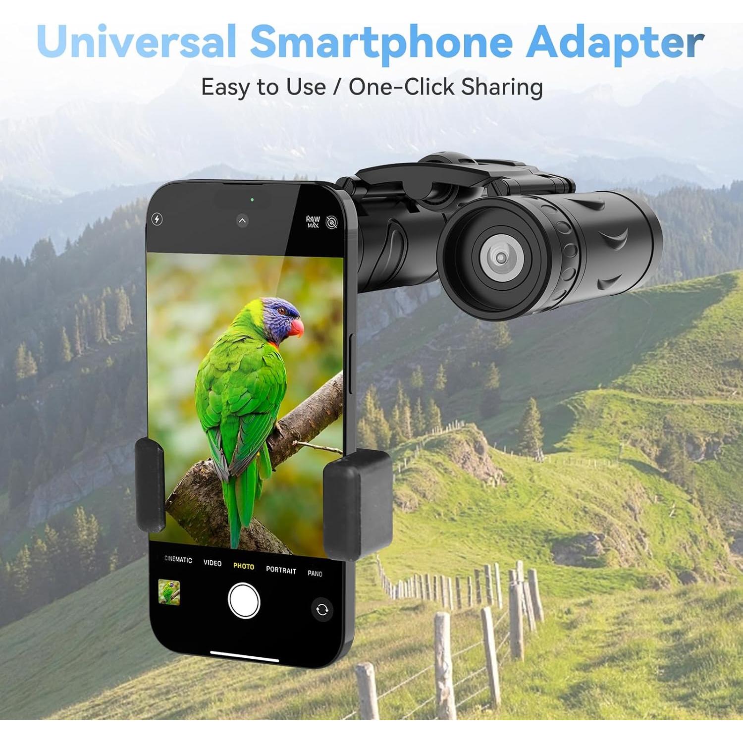 Binoculares JIVCOK 300x25 Compactos para Adultos y Niños