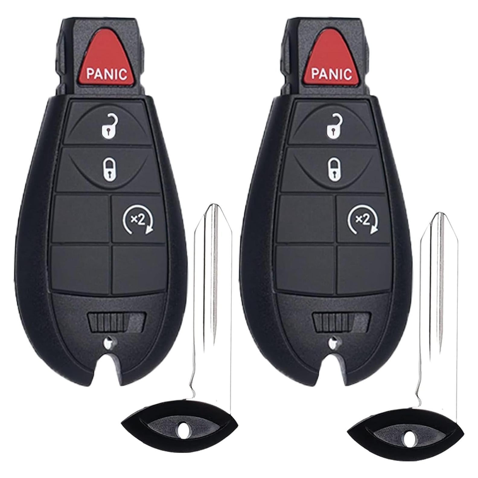 Llave control remoto sin llave Supaland IYZ-C01C para Dodge Jeep